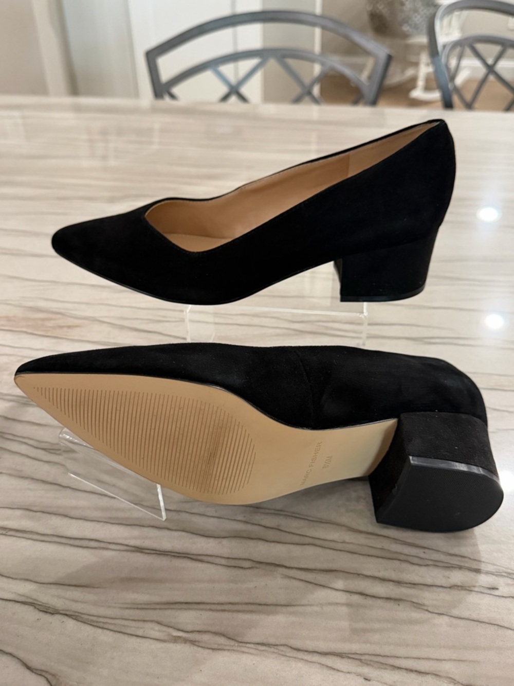 Marc Fisher Black Pointed Toe Women's Heels